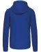 K454 - Hooded Sweater Met Rits Light Royal Blue