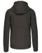 K454 - Hooded Sweater Met Rits Dark Grey