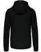 K454 - Hooded Sweater Met Rits Black