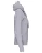 K464 - Damessweater met rits en capuchon Oxford Grey