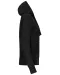 K464 - Damessweater met rits en capuchon Black