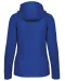 K464 - Damessweater met rits en capuchon Light Royal Blue