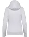 K464 - Damessweater met rits en capuchon Ash Heather
