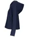 K494 - Bio lounge damessweater met capuchon Navy
