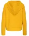 K494 - Bio lounge damessweater met capuchon Mellow Yellow