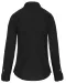 K514 - Damesblouse met "Mao" kraag lange mouwen Black