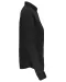 K514 - Damesblouse met "Mao" kraag lange mouwen Black
