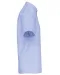 K543 - Heren poplin overhemd korte mouwen Bright Sky