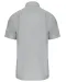 K543 - Heren poplin overhemd korte mouwen Snow Grey