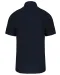 K543 - Heren poplin overhemd korte mouwen Navy