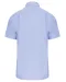 K543 - Heren poplin overhemd korte mouwen Bright Sky