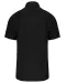 K543 - Heren poplin overhemd korte mouwen Black