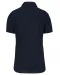 K544 - Dames Poplin Blouse Korte Mouwen Navy