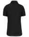 K544 - Dames Poplin Blouse Korte Mouwen Black