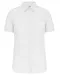 K544 - Dames Poplin Blouse Korte Mouwen White
