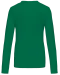 K382 - Dames t-shirt V-hals lange mouwen Kelly Green