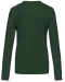 K382 - Dames t-shirt V-hals lange mouwen Forest Green