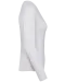 K382 - Dames t-shirt V-hals lange mouwen Ash Heather