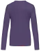 K382 - Dames t-shirt V-hals lange mouwen Purple