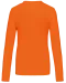 K382 - Dames t-shirt V-hals lange mouwen Orange