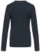 K382 - Dames t-shirt V-hals lange mouwen Navy