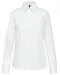 K534 - Dames Oxford blouse lange mouwen White