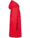 K6153 - Uniseks fleecejas met gevoerde capuchon Red