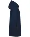 K6153 - Uniseks fleecejas met gevoerde capuchon Navy