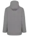 K6153 - Uniseks fleecejas met gevoerde capuchon Silver