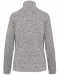 K9107 - Heather damesvest met rits Light Grey Melange
