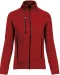 K9107 - Heather damesvest met rits Red Melange
