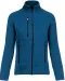 K9107 - Heather damesvest met rits Light Royal Blue Melange