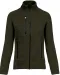 K9107 - Heather damesvest met rits Dark Khaki Melange