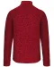 K9106 - Heather herenvest met rits Red Melange