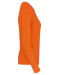 K383 - Dames T-shirt ronde hals lange mouwen Orange