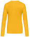 K383 - Dames T-shirt ronde hals lange mouwen Yellow