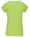 K384 - Dames-t-shirt korte mouwen met boothals Lime