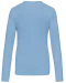 K383 - Dames T-shirt ronde hals lange mouwen Sky Blue