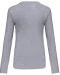 K383 - Dames T-shirt ronde hals lange mouwen Oxford Grey