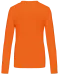 K383 - Dames T-shirt ronde hals lange mouwen Orange