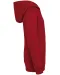 NS405 - Ecologische kindersweater met rits en capuchon Hibiscus Red