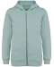 NS405 - Ecologische kindersweater met rits en capuchon Jade Green