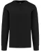WK4001 - Sweater ingezette mouwen Black