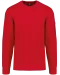 WK4001 - Sweater ingezette mouwen Red