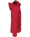 K650 - Gewatteerde softshell herenparka met capuchon Red