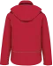 K650 - Gewatteerde softshell herenparka met capuchon Red