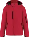 K650 - Gewatteerde softshell herenparka met capuchon Red