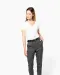 K3003 - Dames-t-shirt Supima® V-hals korte mouwen Black