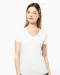 K3003 - Dames-t-shirt Supima® V-hals korte mouwen Black