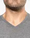 K3002 - Heren-t-shirt Supima® V-hals korte mouwen Black